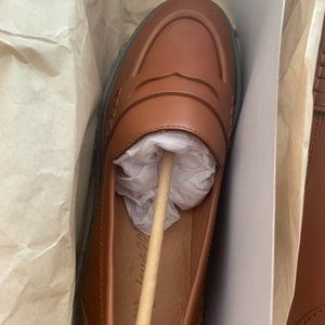 Madewell Brown Loafers, 7.5